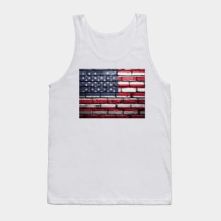 USA Flag Tank Top